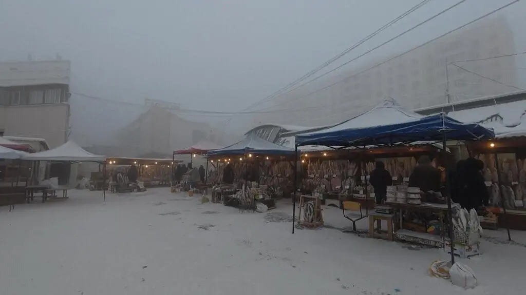 -45 stopni na termometrach. "Pogoda jest znakomita!"