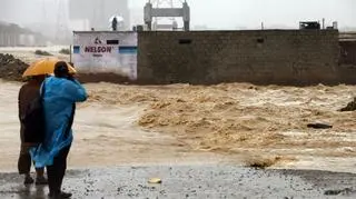 Powódź w prowincji Sindh w Pakistanie