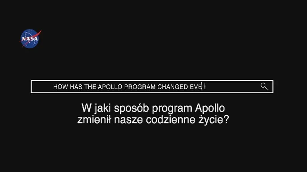 Klip NASA podsumowujący 50 rocznicę lądowania na Księżycu
