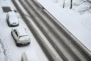 Zimowa aura w Przemyślu 