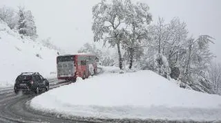 Śnieg w Szwajcarii