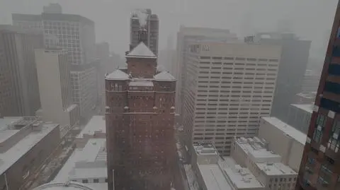 Zaśnieżone Chicago