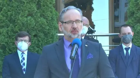 Minister zdrowia o wariancie delta 