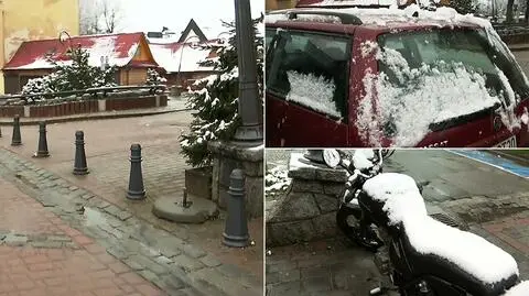 Śnieg w Zakopanem