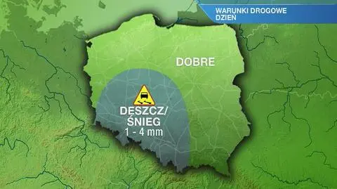 Warunki drogowe w sobotę