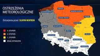 Aktualne ostrzeżenia meteorologiczne IMGW