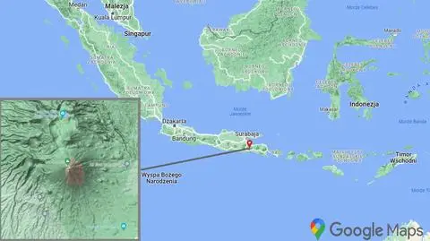 Erupcja Semeru. "Nikt nie powinien przebywać w odległości mniejszej niż 8 km od wulkanu"