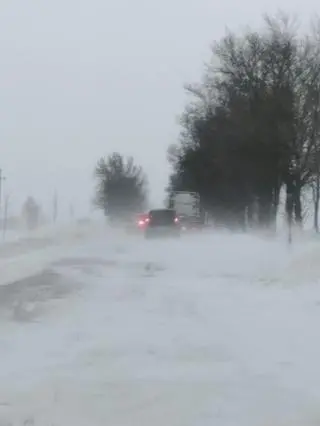 Mocno sypnęło śniegiem w okolicach Ciechanowa