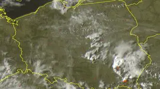 Wyładowania atmosferyczne nad Polską w sobotę