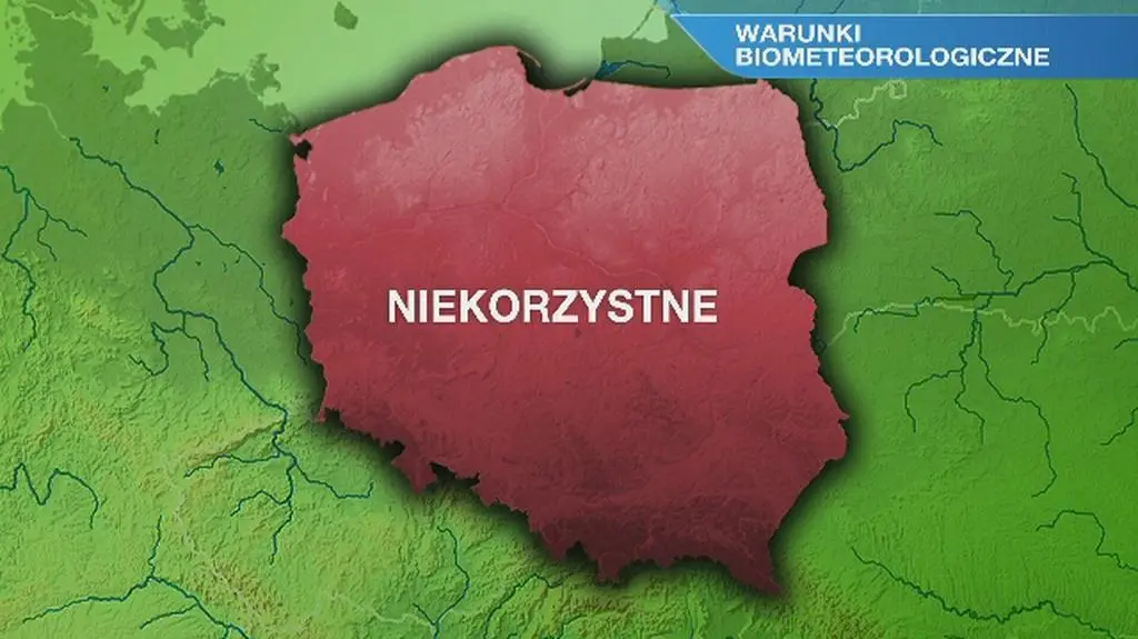 Warunki biometeo w niedzielę