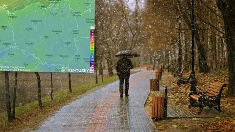 Może popadać deszcz ze śniegiem 