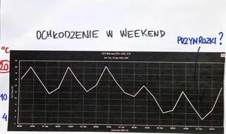 Prognozowana temperatura (na wysokości dwóch metrów nad ziemią)