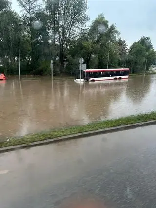 Zalania w Dąbowie Górniczej