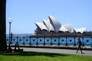 Gorąca pogoda w Sydney