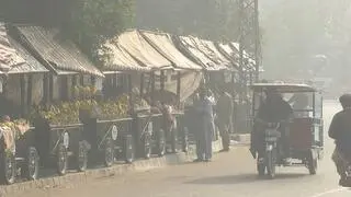 Lahaur w Pakistanie pokrył gęsty smog