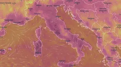 Temperatura we Włoszech