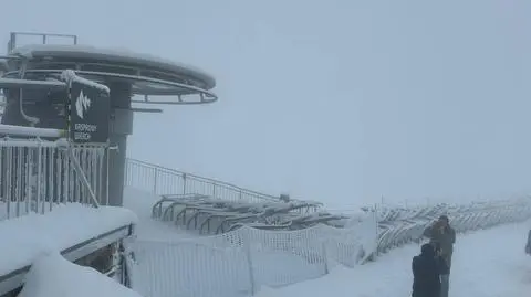 Tatry białe od śniegu