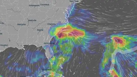 Nor'easter przyniesie silne opady i wiatr na wschodnie wybrzeże USA