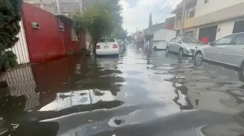 Ulewa zalała gminy pod miastem Meksyk