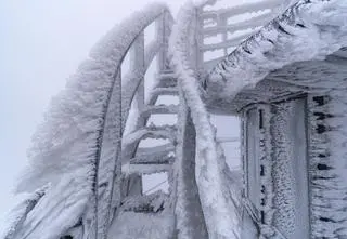 "Widok jak z bajki" na Śnieżce