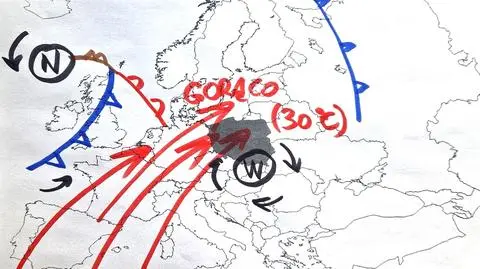 Sytuacja baryczna w Europie w najbliższych dniach