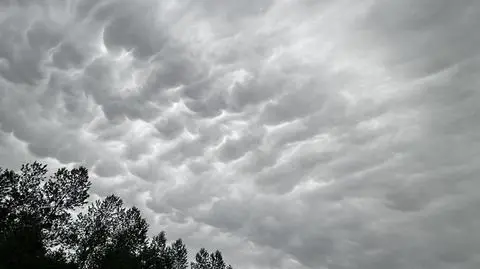 Chmury mammatus na Kędzierzynem-Koźlem