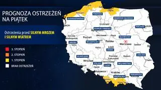 Prognoza zagrożeń IMGW na piątek