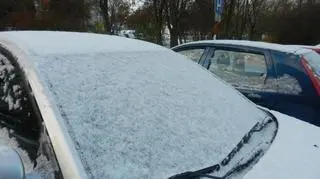 Pierwszy śnieg w Częstochowie