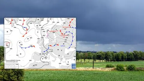 Do Polski dociera niż