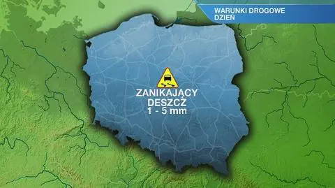 Warunki drogowe w czwartek