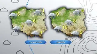 Prognoza pogody na czwartek i piątek