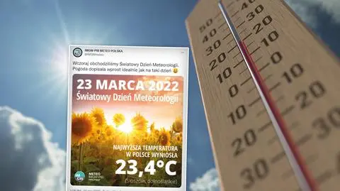 Marcowe "tropiki" we wsi na Dolnym Śląsku. W środę odnotowano tam ponad 23 stopnie