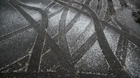 Intensywne opady śniegu w Przemyślu