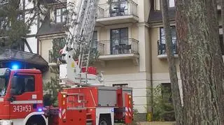 Akcja strażaków w Ustce