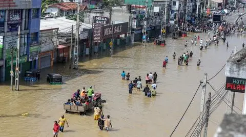 Powodzie na Sri Lance