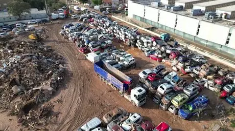 Cmentarzysko samochodów. "Wszystko straciliśmy"