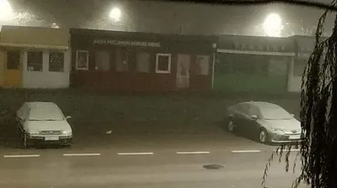W niedzielę w Sandomierzu spadł śnieg