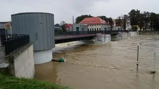Zalane ulice w Nysie - zdjęcie z poniedziałku 16.09