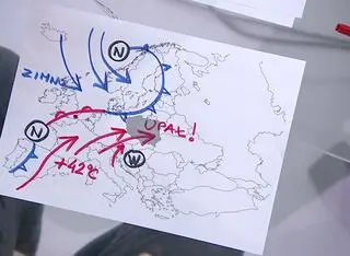 Sytuacja pogodowa nad Europą