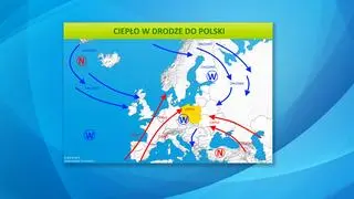 Sytuacja pogodowa w Europie