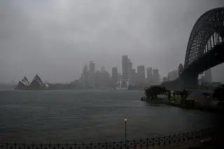 Pogarszająca się pogoda w Sydney