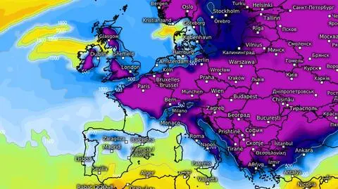 Silny spływ zimna pod koniec grudnia dociera do Londynu, Paryża i Rzymu
