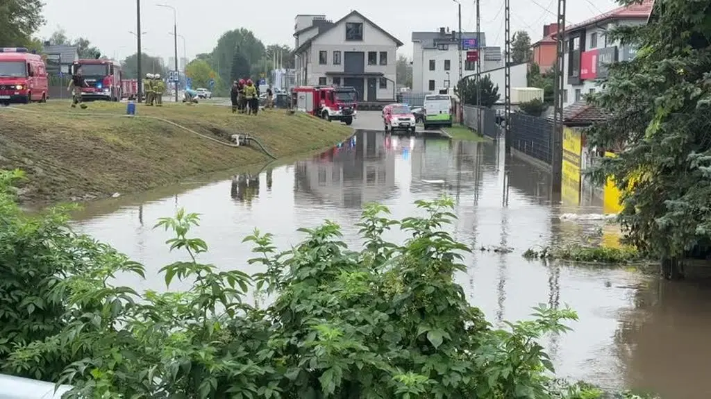 Wezbrała Łomżyczka