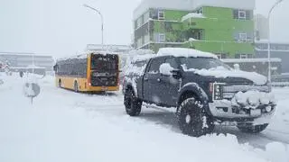 Atak zimy na Islandii