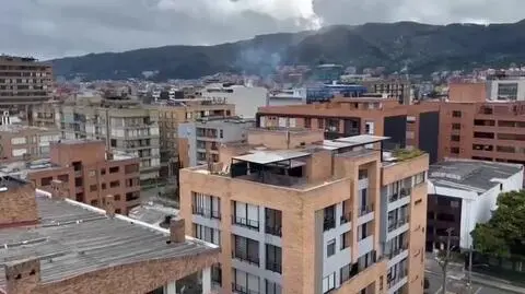 Trzesienie Kolumbia Bogota