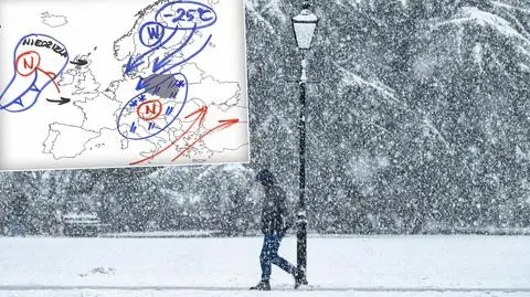 "Uderzenie zimowej pogody". Będą dwie fale opadów