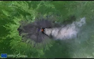 Wulkan Popocatépetl, 26 kwietnia