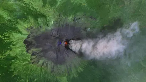 Wulkan Popocatépetl, 26 kwietnia