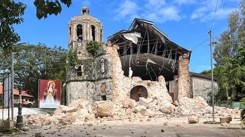 Trzęsienie ziemi na Filipinach