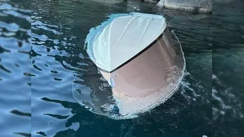 Wysokie fale wywróciły łódź na jeziorze Tahoe w Kalifornii